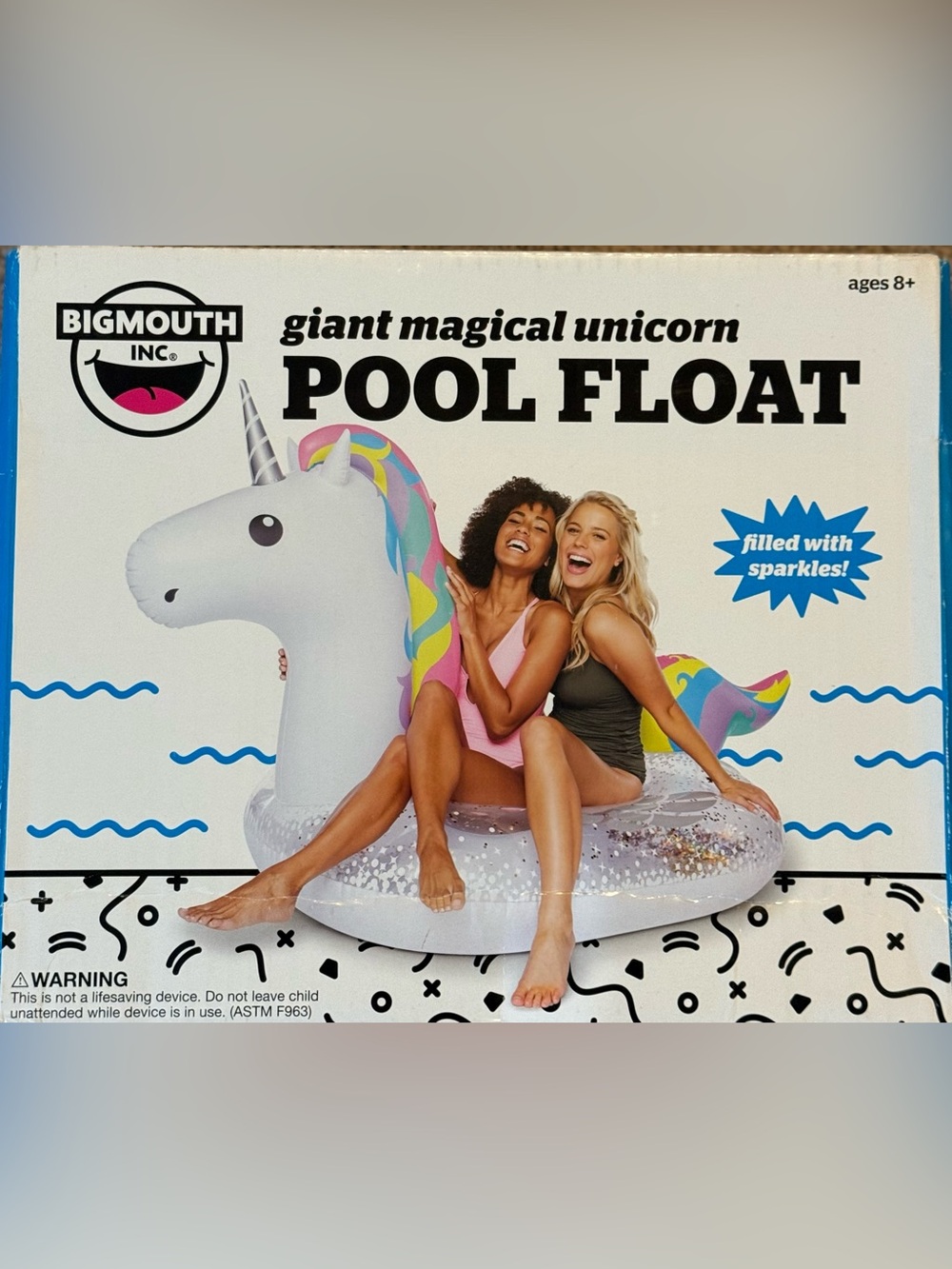 BigMouth Giant Magical Unicorn Pool Float